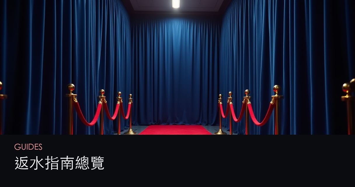 返水指南總覽